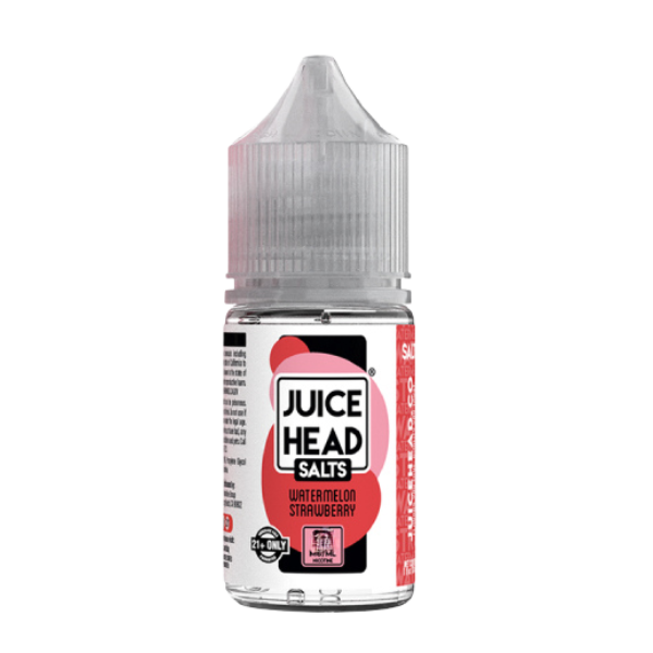 Juice Head Salt 30ml / 2 Watermelon Strawberry / 50mg